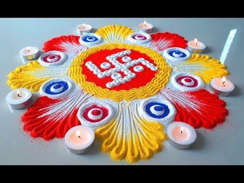 Beautiful:5sfvkcdd04k= Simple Rangoli Designs for Diwali